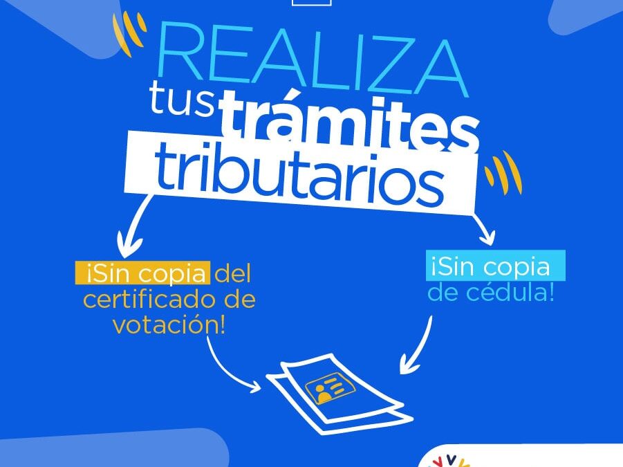 Realiza trámites tributarios